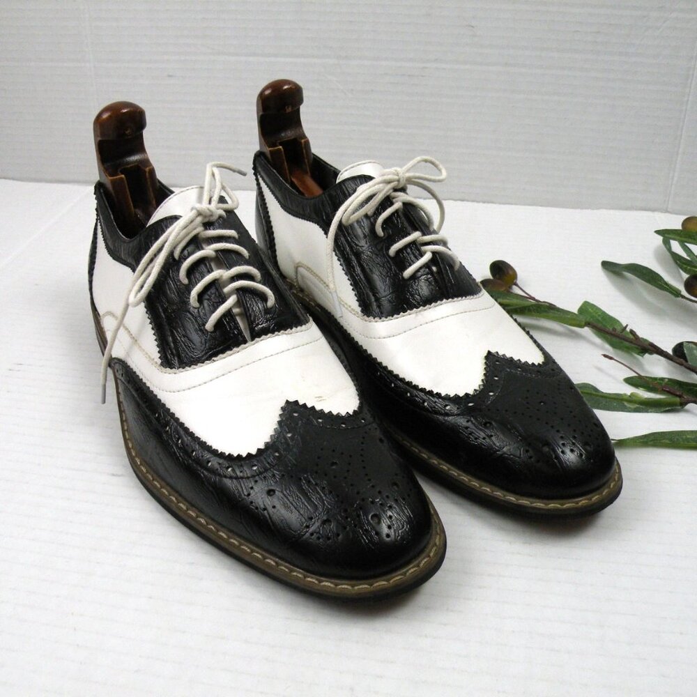 Bruno Homme "Prince" Wingtip Oxford leather shoes 9.5